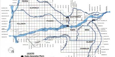 Phoenix kanalsystem kort
